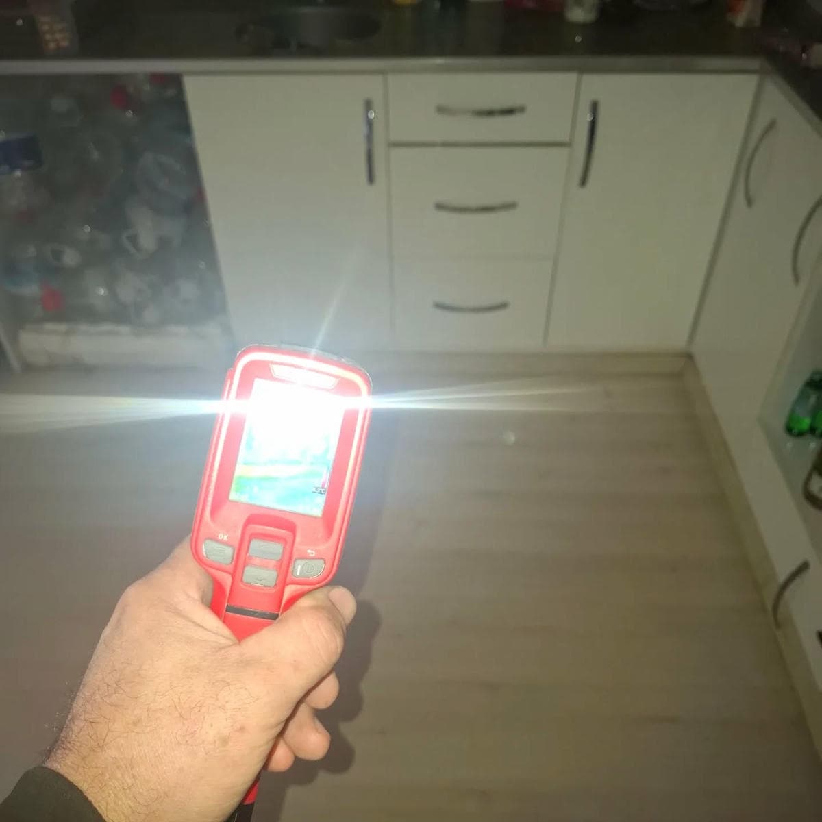 Su kaçağı bulma çalışması